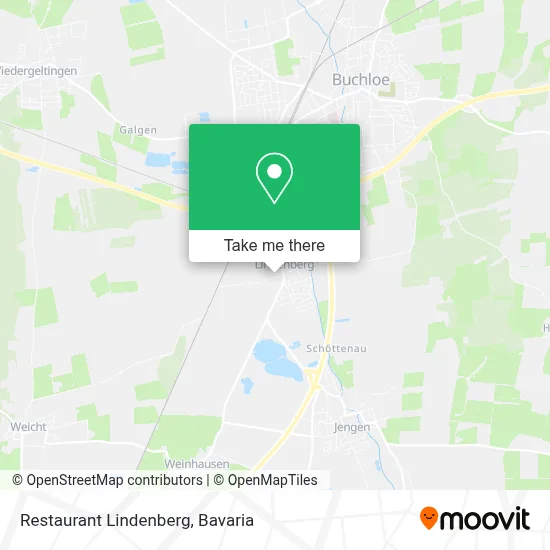 Restaurant Lindenberg map