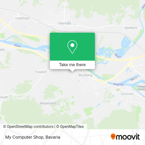 My Computer Shop map