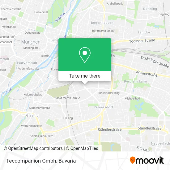Teccompanion Gmbh map