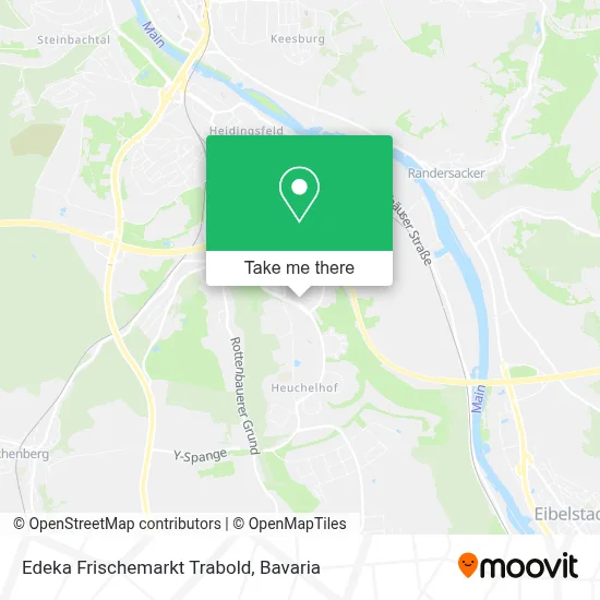 Edeka Frischemarkt Trabold map