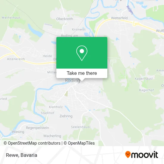 Rewe map