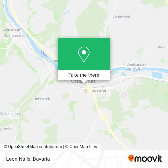 Leon Nails map