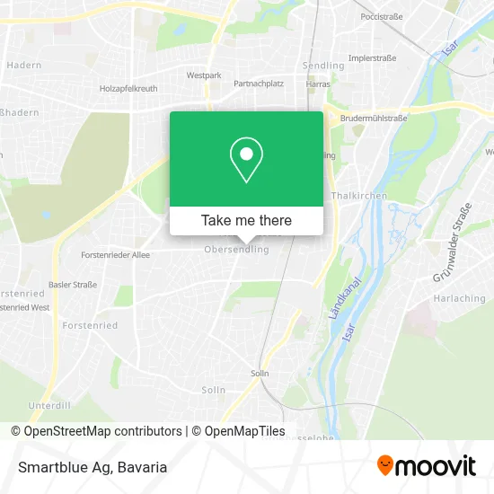Smartblue Ag map