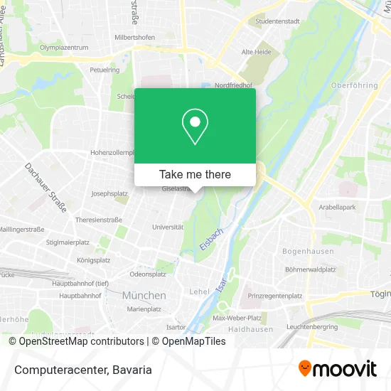 Computeracenter map