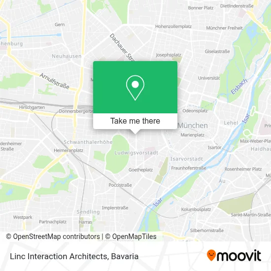 Linc Interaction Architects map
