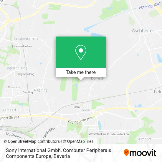 Sony International Gmbh, Computer Peripherals Components Europe map