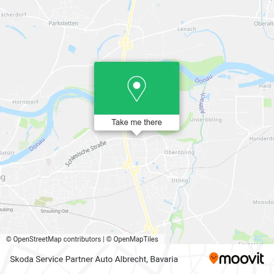 Skoda Service Partner Auto Albrecht map