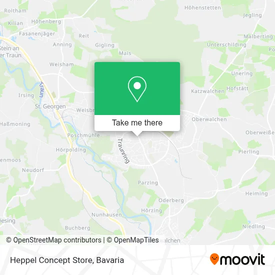 Heppel Concept Store map