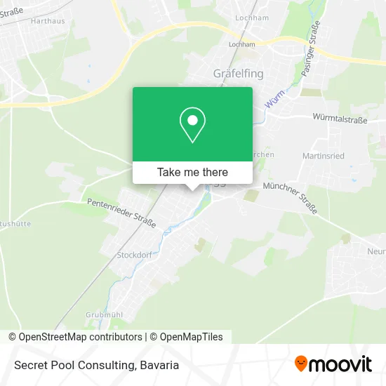 Secret Pool Consulting map