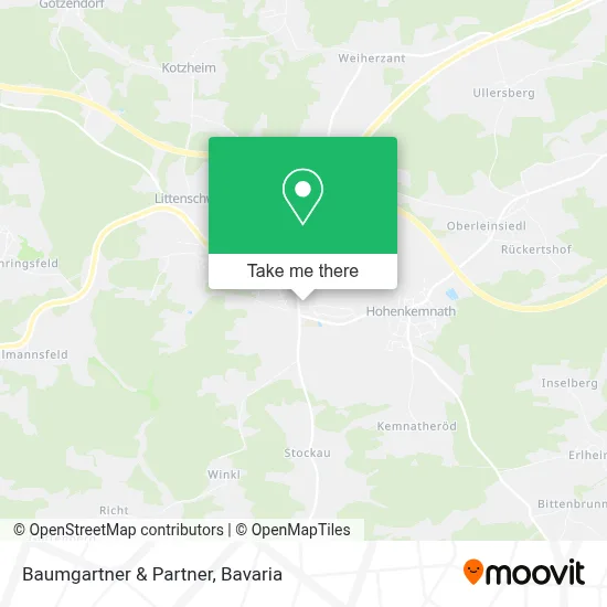 Baumgartner & Partner map