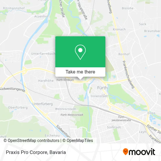 Praxis Pro Corpore map