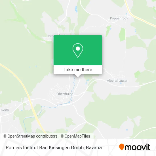Romeis Institut Bad Kissingen Gmbh map