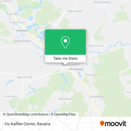 Hs Kaffee Center map