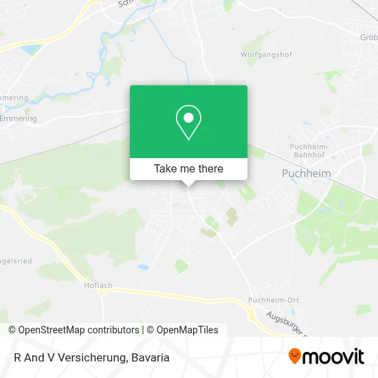 R And V Versicherung map