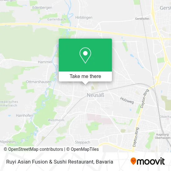 Ruyi Asian Fusion & Sushi Restaurant map