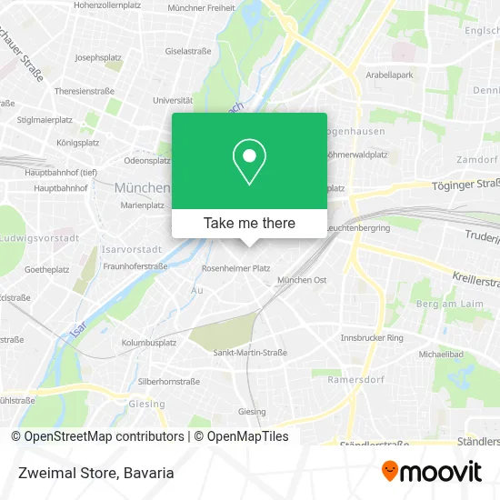 Zweimal Store map