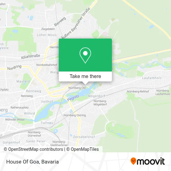 House Of Goa map