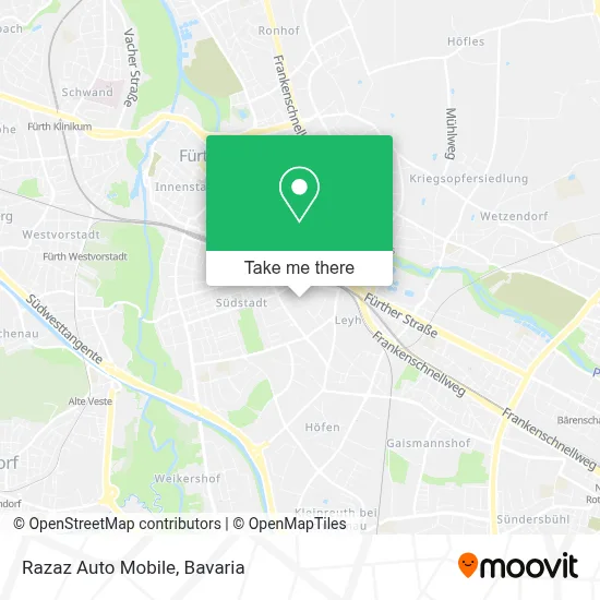 Razaz Auto Mobile map