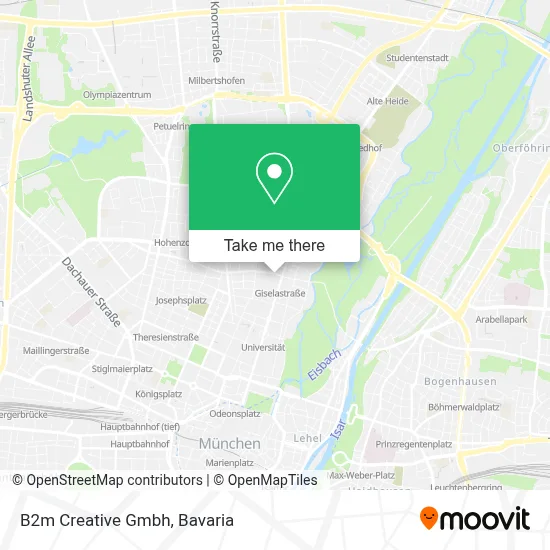 B2m Creative Gmbh map