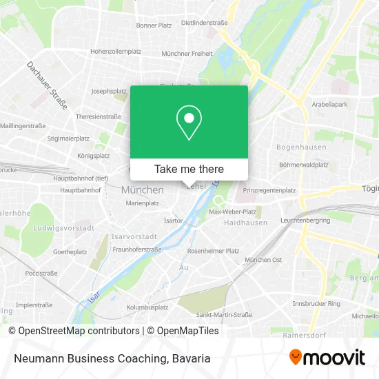 Neumann Business Coaching map