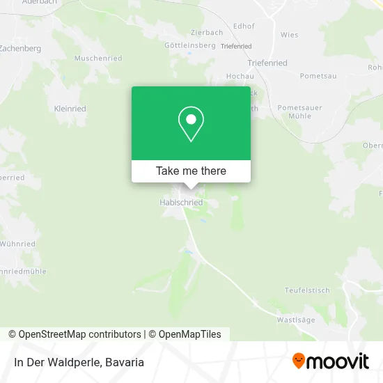 In Der Waldperle map