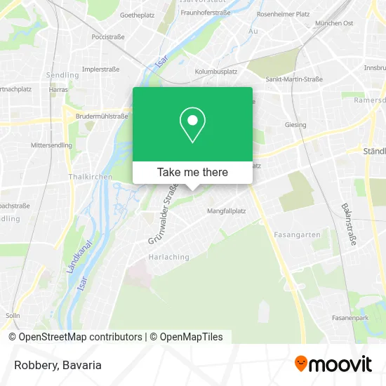 Robbery map