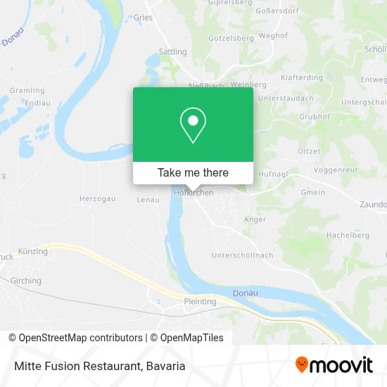 Mitte Fusion Restaurant map