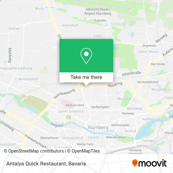 Antalya Quick Restaurant map