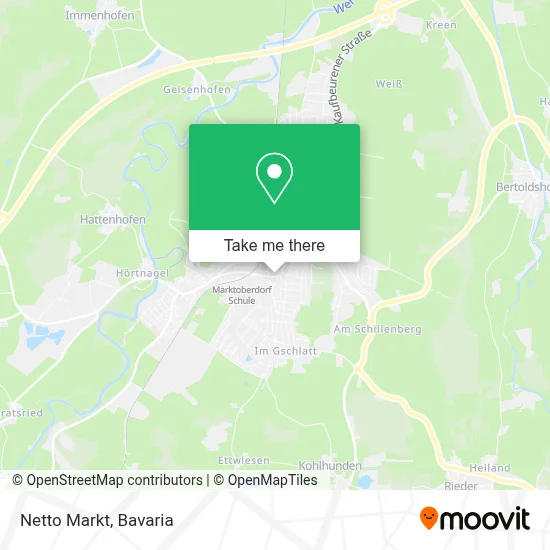 Netto Markt map