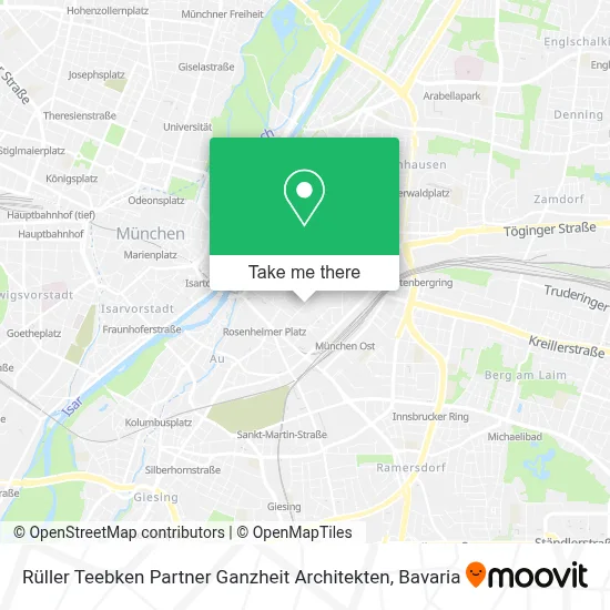 Rüller Teebken Partner Ganzheit Architekten map