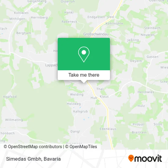 Simedas Gmbh map
