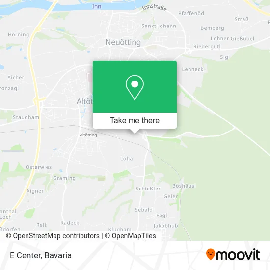 E Center map