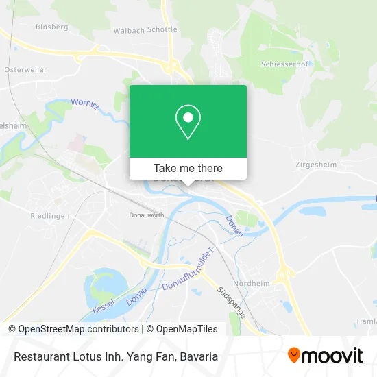 Restaurant Lotus Inh. Yang Fan map