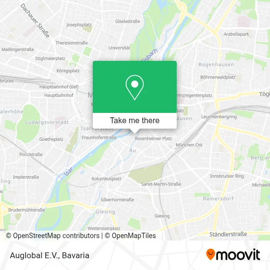 Auglobal E.V. map