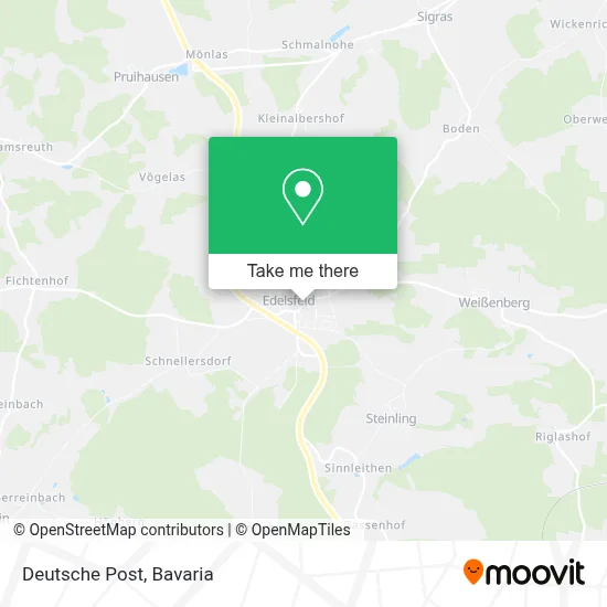 Deutsche Post map