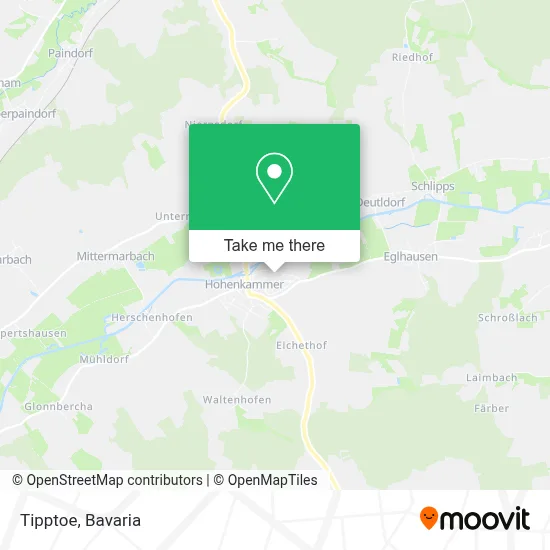 Tipptoe map