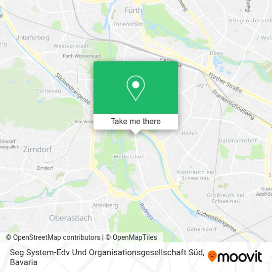 Seg System-Edv Und Organisationsgesellschaft Süd map