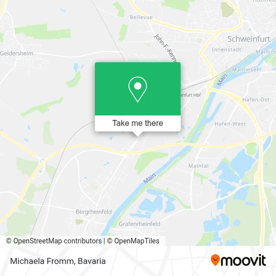 Michaela Fromm map