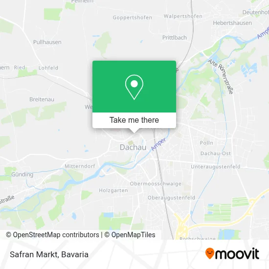 Safran Markt map