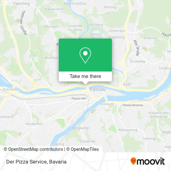 Der Pizza Service map