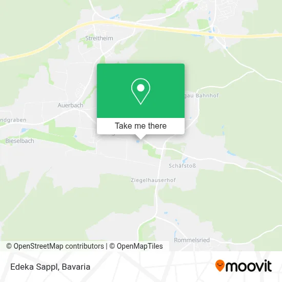 Edeka Sappl map