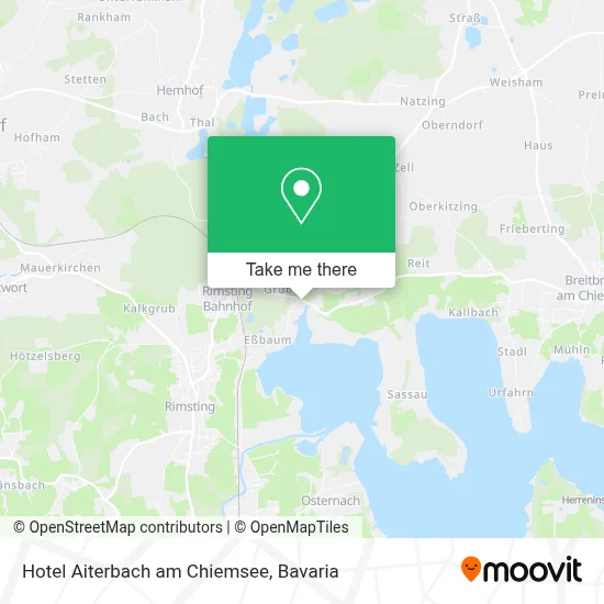 Hotel Aiterbach am Chiemsee map