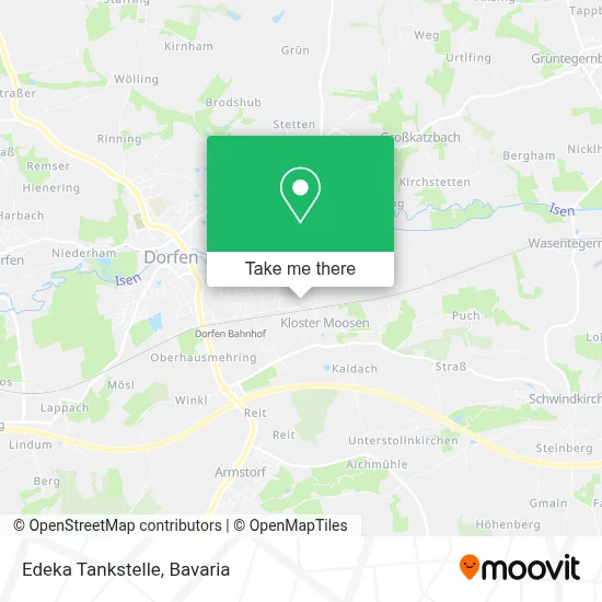 Edeka Tankstelle map