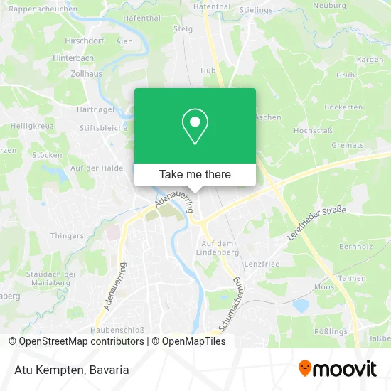 Atu Kempten map