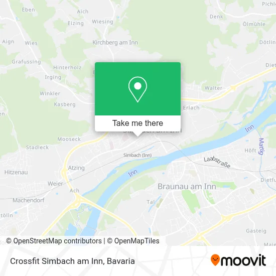 Crossfit Simbach am Inn map