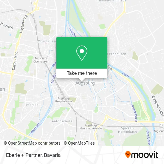 Eberle + Partner map
