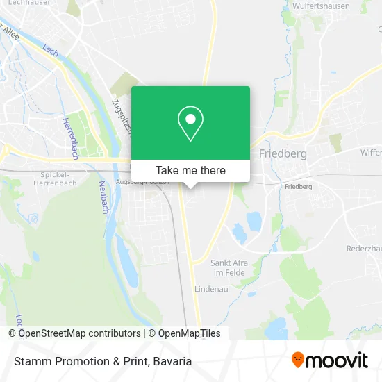 Stamm Promotion & Print map