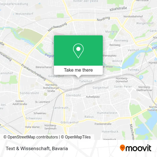 Text & Wissenschaft map