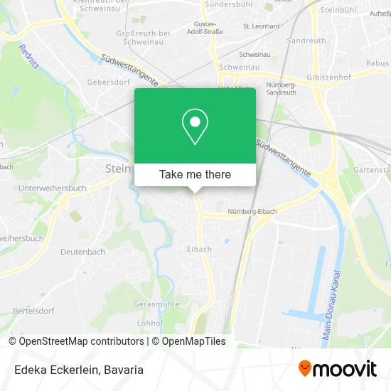 Edeka Eckerlein map