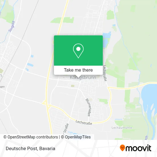 Deutsche Post map